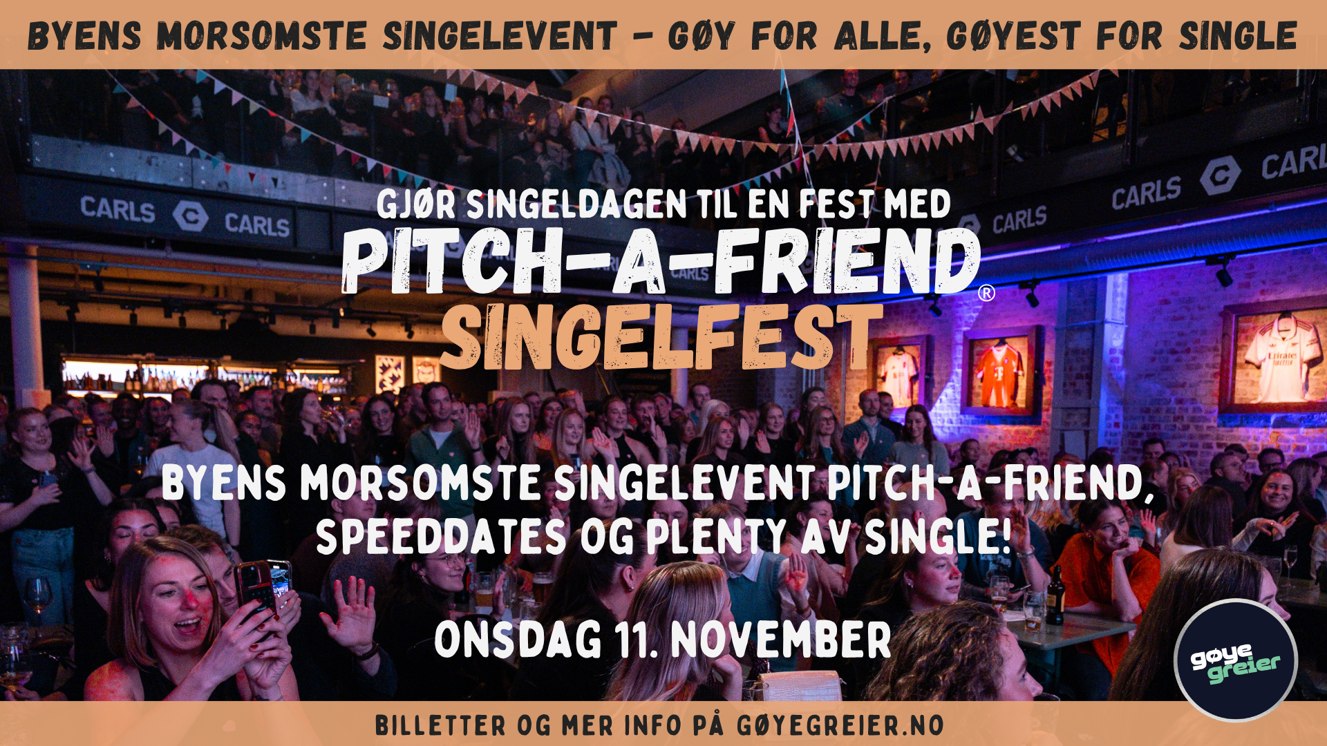 Pitch-A-Friend singeldagen